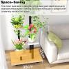 4-Tier Plant Stand, Metal Display Shelf for Indoor and Outdoor Use view 4