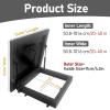 Galvanized Steel Roof Hatch, Rainproof Roof Window with Gas Struts and Handle view 2