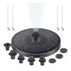 Mavaol Solar Floating Water Fountain, 2.2W Solar Pump, Adjustable Spray Height, Quiet Brushless Pump view 4