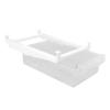 Refrigerator Drawer Organizer, Adjustable Under-Shelf Storage Bin view 1