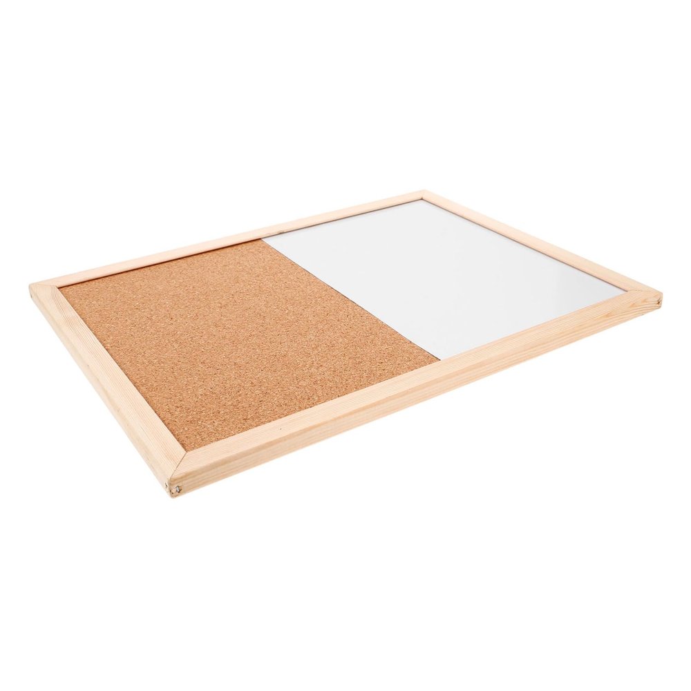 UTHCLO Cork Memo Board with Wood Frame, Single-Sided, for Photos, Notes and Memories, for Home and Office