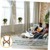 Levemolo Wooden Plant Stand for Indoor and Outdoor Use view 4
