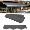 Manual Retractable Awning Replacement Fabric, Waterproof and UV-Protective, 4 x 3 m, Size: 7 x 2.5 m view 1