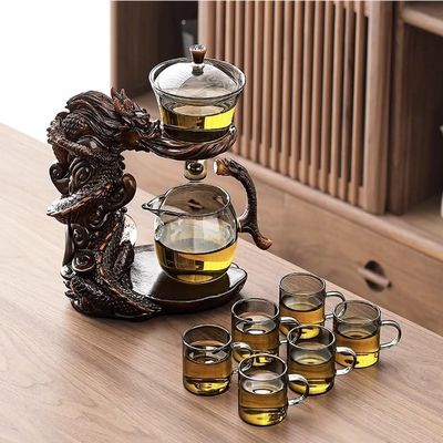 Magnetic Glass Teapot Kung Fu Tea Set with Teacup