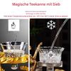 Magnetic Glass Teapot Kung Fu Tea Set with Teacup view 4