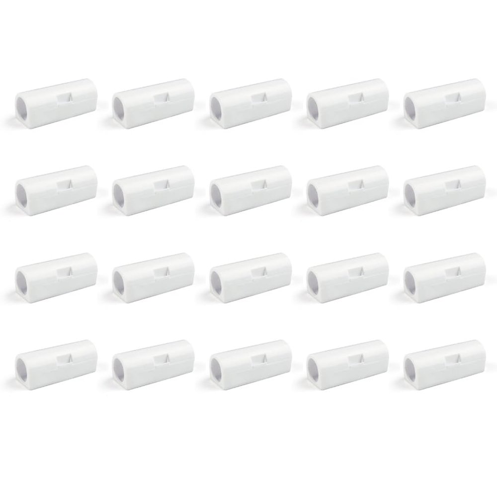 Adhesive Cable Holder Clips with Flip-Top Design