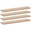 Lauuoeriau Floating Wall Shelves, 4-Piece Set, 110 x 23.5 x 4 cm, Wood view 2