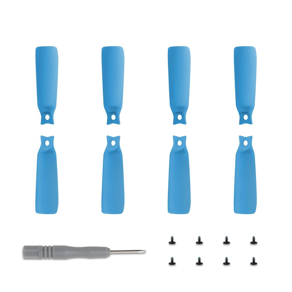 8-Pack Replacement Propellers for DJI Flip Drone, Blue