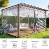 KOOEIN Clear Heavy-Duty PVC Tarp with Zipper, 2.3 x 1.5 m view 2