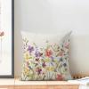 AEIOAE Spring Wildflower Pillow Covers, 20 x 20 in, Set of 2 view 3