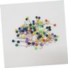GRIRIW 600-Piece Stainless Steel Pushpins, Classic Thumbtacks for Bulletin Boards, Cork Strips and Cards, Compact and Durable, Random Style view 2