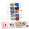 GRIRIW 600-Piece Stainless Steel Pushpins, Classic Thumbtacks for Bulletin Boards, Cork Strips and Cards, Compact and Durable, Random Style view 3