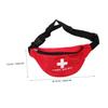 Small Red Nylon First Aid Bag view 2
