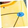 Happyyami Kayak Ring Buckles, 6-Piece Set for Boats and Paddleboards, Blue view 4