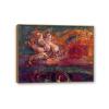 RXNHGJDS Odilon Redon Canvas Art Print, Apollo's Chariot and the Dragon, 50 x 40 cm (20 x 16 in), Teak Frame view 1