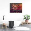 RXNHGJDS Odilon Redon Canvas Art Print, Apollo's Chariot and the Dragon, 50 x 40 cm (20 x 16 in), Teak Frame view 3