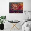 RXNHGJDS Odilon Redon Canvas Art Print, Apollo's Chariot and the Dragon, 50 x 40 cm (20 x 16 in), Teak Frame view 4