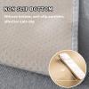 HGTRH Waterproof Non-Slip Sofa Cover for L-Shaped and Sectional Sofas, Dark Gray, 110 x 240 cm view 4