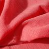 Anevous 100 x 130 cm Cotton Muslin Gauze Fabric by the Meter, Soft Solid Red A view 1