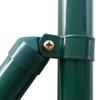 KOIECETA Green Chain-Link Fence Set, 10 x 1 m view 3