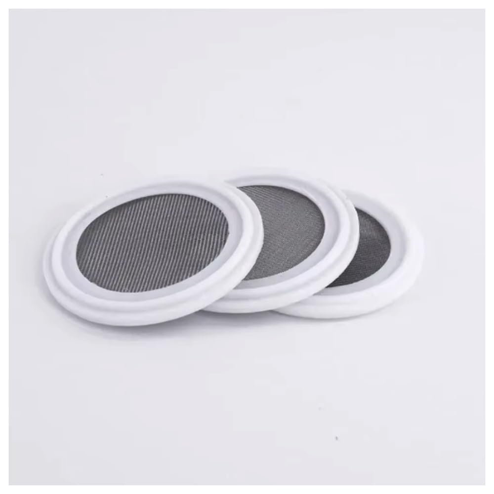 1 pc Tri-Clamp Filter Screen, 1.5/2/3/3.5/4 in, 10–500 Mesh, Stainless Steel/PTFE