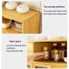 ZJFJMBD Countertop Storage Cabinet with Spice Rack view 3