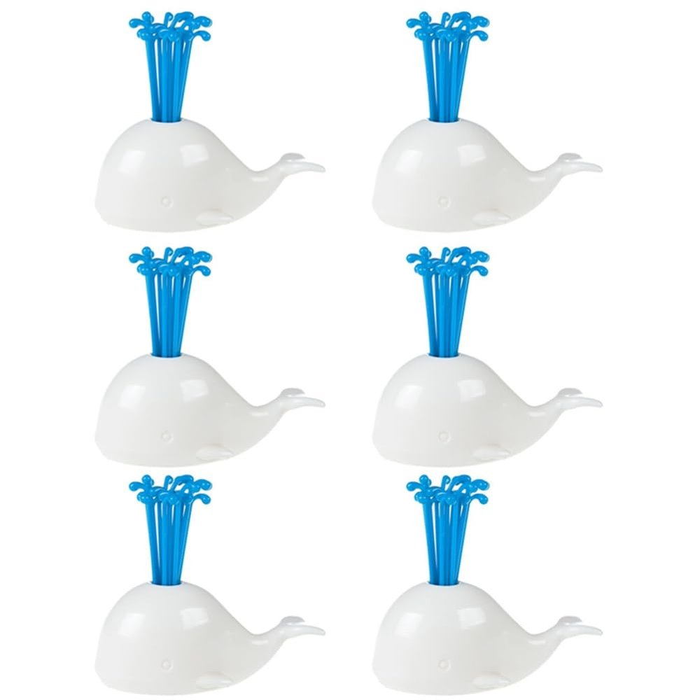 Sxmrmnx Cute Whale Fruit Fork, Animal Fruit Picks