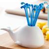 Sxmrmnx Cute Whale Fruit Fork, Animal Fruit Picks view 3