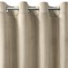 Eurofirany Melanie Velvet Curtain, Light Beige, 140 x 250 cm, 1 Panel view 2