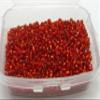 5,000 2 mm (10/0) Red Silver-Lined Beads with Storage Box for Jewelry Making view 1