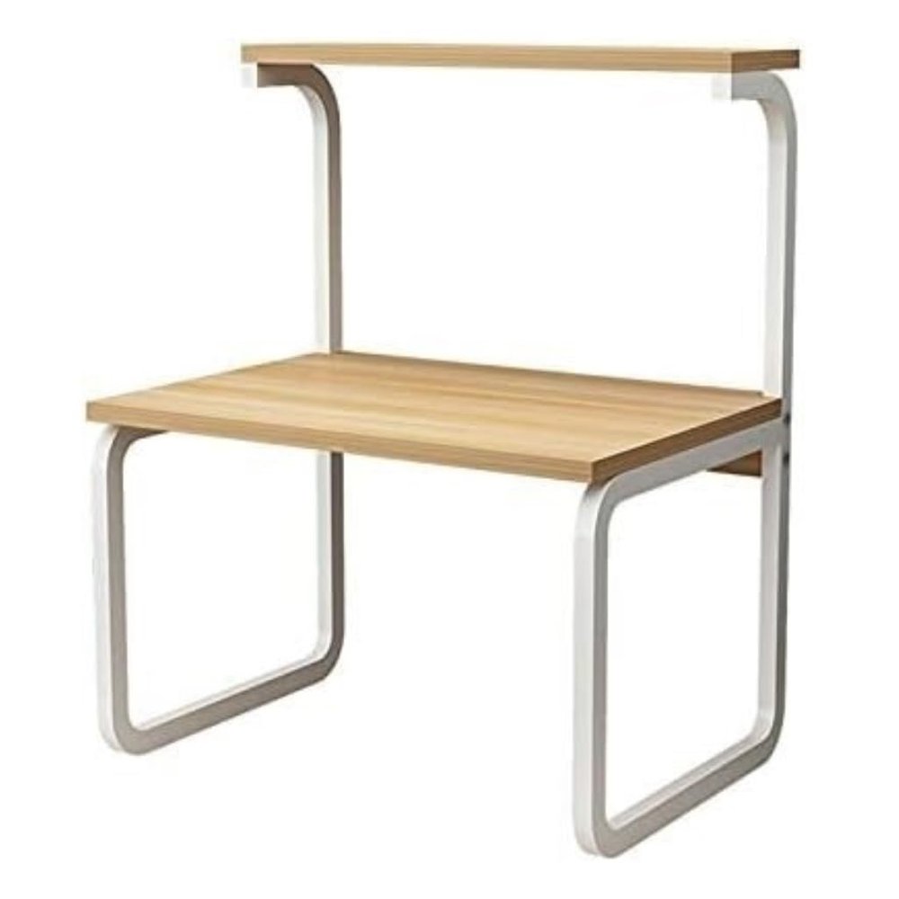 Microwave Stand with Printer Shelf and Storage
