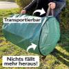QAUUCP Heavy-Duty Garden Waste Bag, PP, Large Capacity, Reusable, Waterproof, No Lid view 4