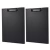 Black Plastic Clipboards with Clips, Back-to-School Party view 1