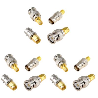Remingtape SMA to BNC RF Adapter Kit, 3-Piece Set for SDR Ham Radio UV-5R UV82 V-5R 5-Way Handheld Radios