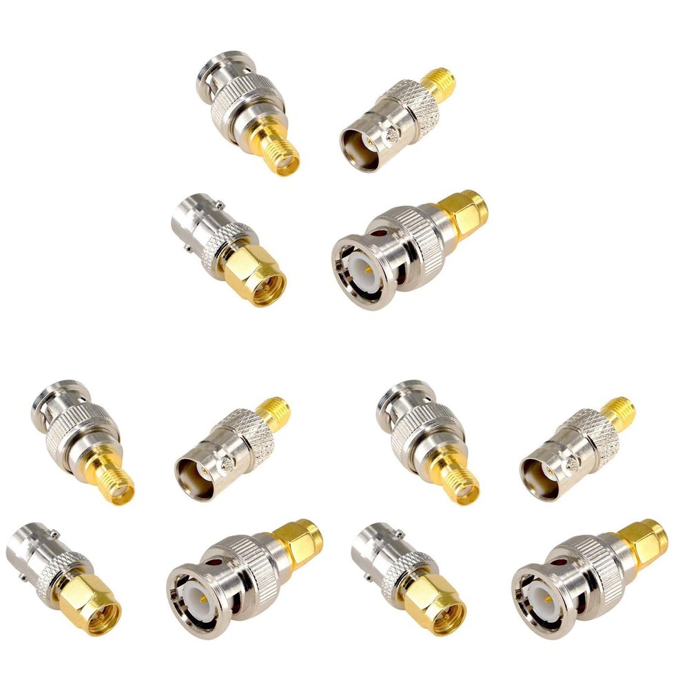 Remingtape SMA to BNC RF Adapter Kit, 3-Piece Set for SDR Ham Radio UV-5R UV82 V-5R 5-Way Handheld Radios
