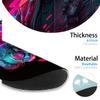 LJSPTU Tech Man Gaming Mouse Pad, Round 20 x 20 cm view 2