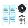 Black Irrigation Kit, 15 m Drip Hose Set for Gardens, Greenhouses, and Seedlings view 1