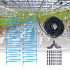 Black Irrigation Kit, 15 m Drip Hose Set for Gardens, Greenhouses, and Seedlings view 3