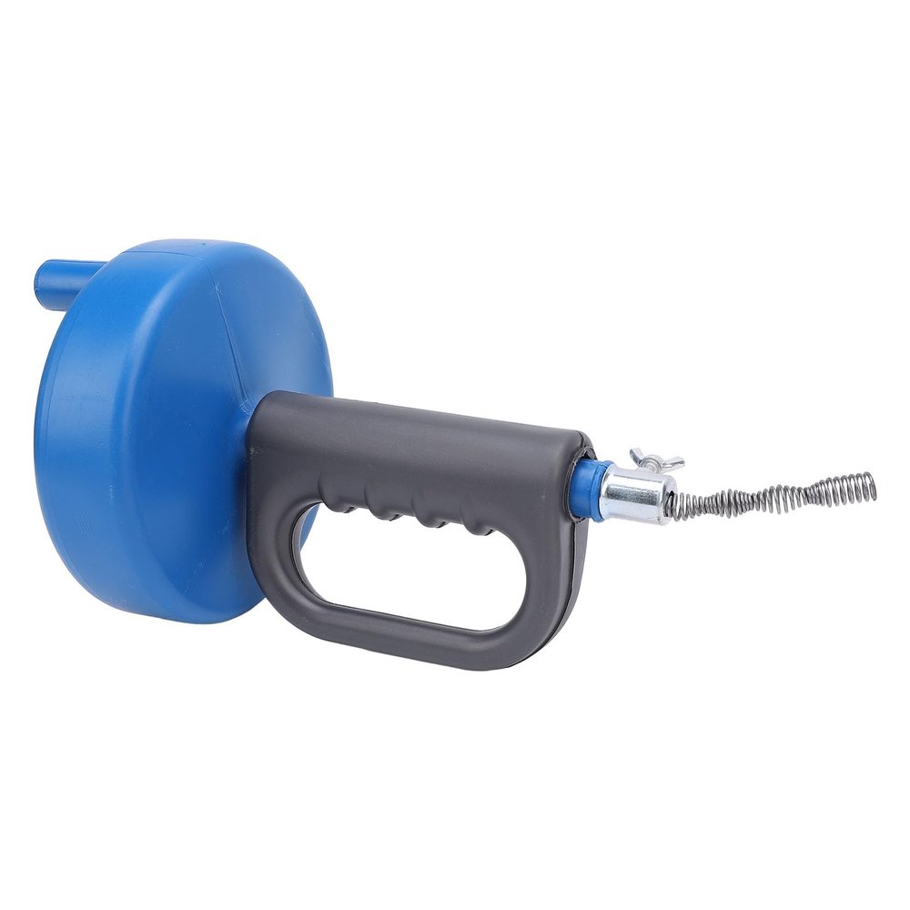 Drain Auger, Heavy-Duty Plumbing Hair Clog Remover for Kitchen Sinks, Bathtubs and Showers, Carbon Steel (#1)