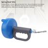 Drain Auger, Heavy-Duty Plumbing Hair Clog Remover for Kitchen Sinks, Bathtubs and Showers, Carbon Steel (#1) view 3