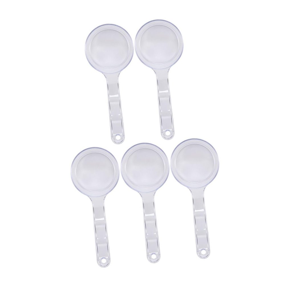 FRCOLOR 5-Piece Professional PP Measuring Spoon Set, Lightweight and Easy to Clean, for Beauty Salons and DIY Masks