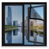 McKen Mosquito Screen for Windows 60 x 190 cm, Black, No-Drill DIY view 1