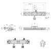 X-Axis Linear Stage, Dovetail Groove, Long-Travel Fine-Adjustment Platform HC25 A200 view 2
