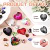 QUARKZMAN 12-Piece 10 mm Gray Heart Rhinestones, Glass Crystal Gems for DIY Crafts and Jewelry view 3