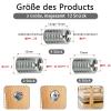 12-Piece Metric Threaded Insert Set, 303 Stainless Steel view 2
