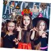 Cabilock Halloween Hanging Banner, Paper Garland for Party Decor view 2