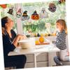 Cabilock Halloween Hanging Banner, Paper Garland for Party Decor view 4
