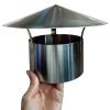 Round Stainless Steel Chimney Cap, 110 mm view 1