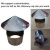 Round Stainless Steel Chimney Cap, 110 mm view 3