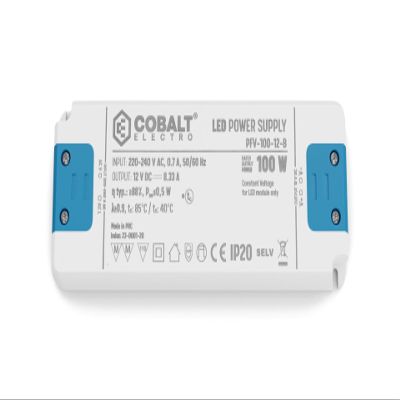 PFV 100W 12V Constant-Voltage LED Power Supply | IP20 | Compact and Safe